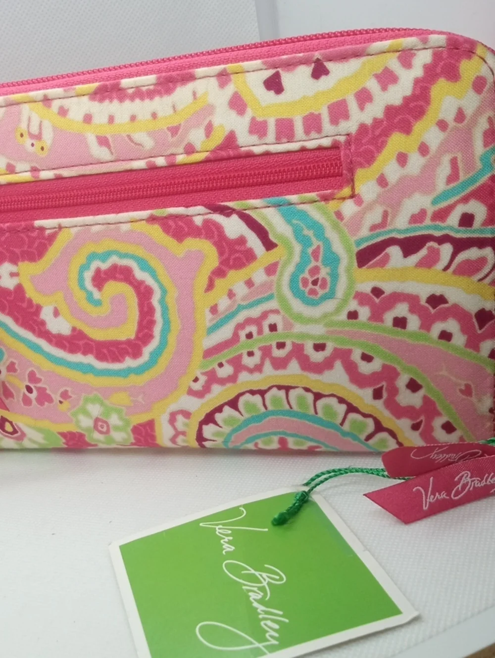 VERA BRADLEY LARGE ZIP AROUND WALLET - Picture 4 of 9